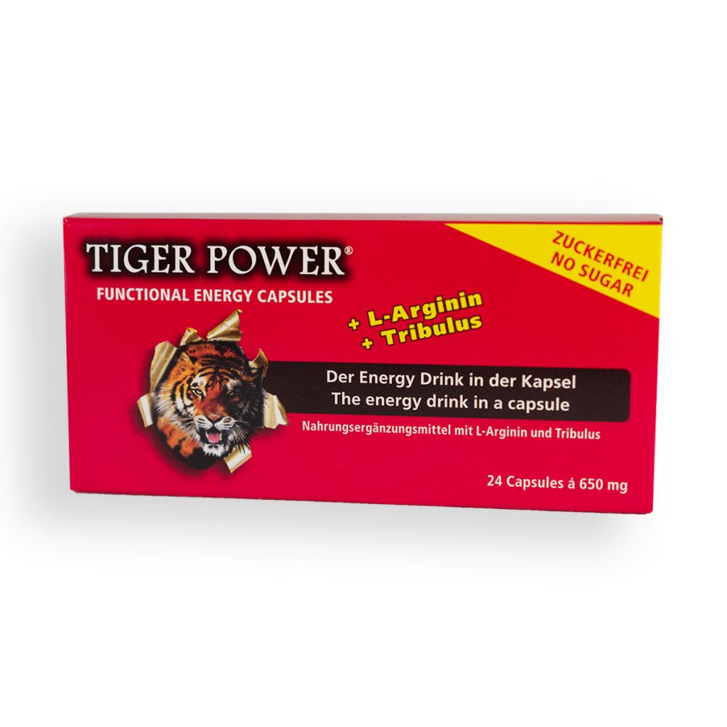 Tiger Power Functional Energy Products Get your bite back!