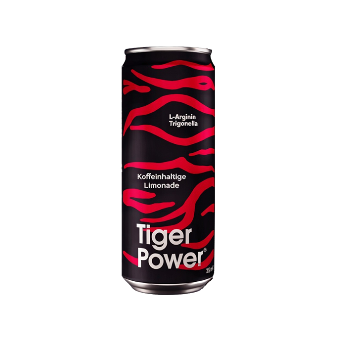 Tiger-Power Koffeinhaltige Limonade